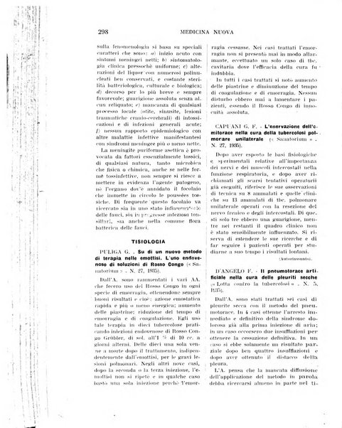 Medicina nuova periodico settimanale di scienze mediche, giurisprudenza sanitaria, medicina sociale e interessi delle classi sanitarie