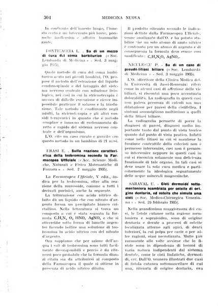 Medicina nuova periodico settimanale di scienze mediche, giurisprudenza sanitaria, medicina sociale e interessi delle classi sanitarie