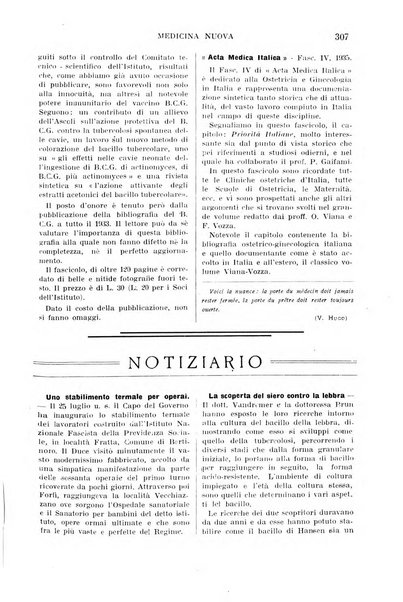 Medicina nuova periodico settimanale di scienze mediche, giurisprudenza sanitaria, medicina sociale e interessi delle classi sanitarie