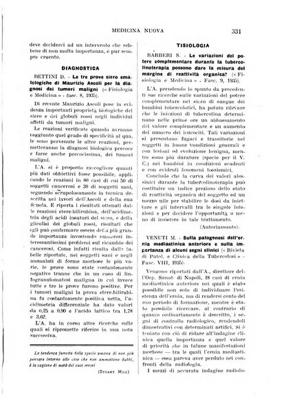 Medicina nuova periodico settimanale di scienze mediche, giurisprudenza sanitaria, medicina sociale e interessi delle classi sanitarie