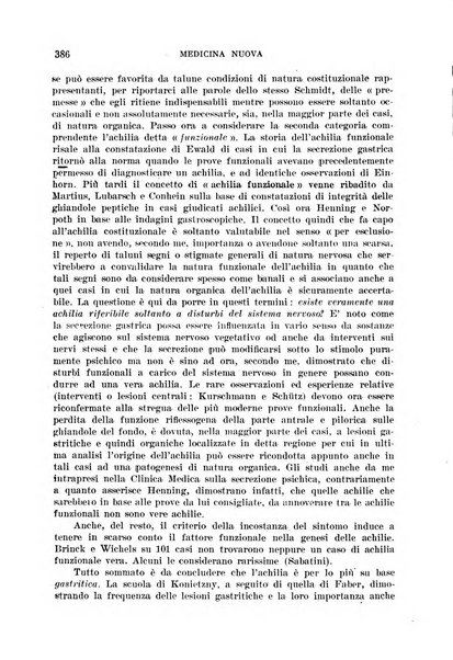 Medicina nuova periodico settimanale di scienze mediche, giurisprudenza sanitaria, medicina sociale e interessi delle classi sanitarie