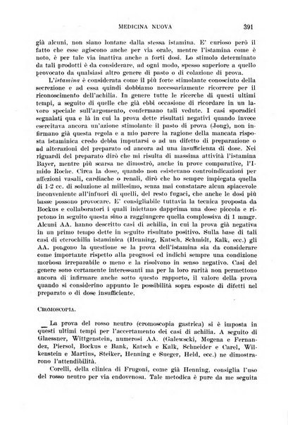 Medicina nuova periodico settimanale di scienze mediche, giurisprudenza sanitaria, medicina sociale e interessi delle classi sanitarie