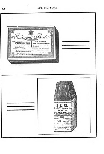 Medicina nuova periodico settimanale di scienze mediche, giurisprudenza sanitaria, medicina sociale e interessi delle classi sanitarie