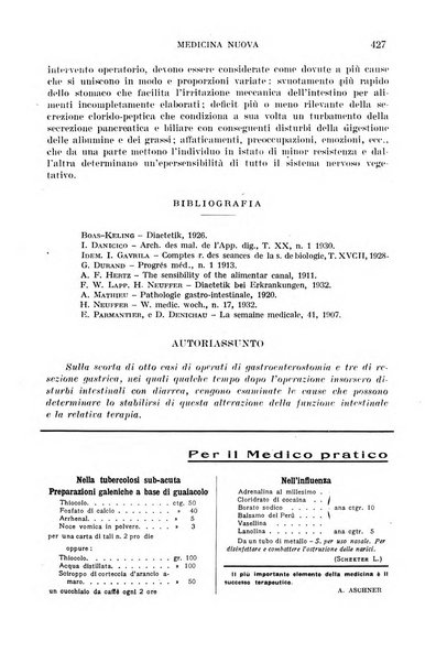 Medicina nuova periodico settimanale di scienze mediche, giurisprudenza sanitaria, medicina sociale e interessi delle classi sanitarie