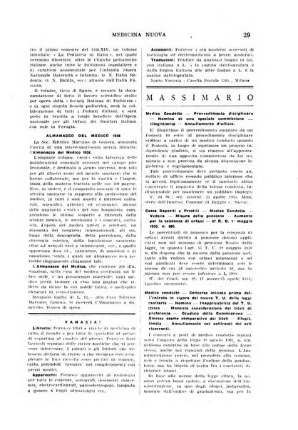 Medicina nuova periodico settimanale di scienze mediche, giurisprudenza sanitaria, medicina sociale e interessi delle classi sanitarie