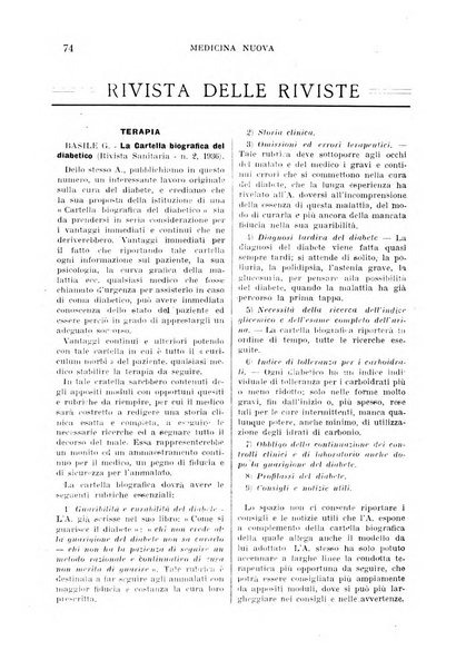 Medicina nuova periodico settimanale di scienze mediche, giurisprudenza sanitaria, medicina sociale e interessi delle classi sanitarie