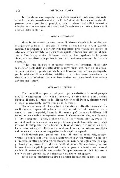 Medicina nuova periodico settimanale di scienze mediche, giurisprudenza sanitaria, medicina sociale e interessi delle classi sanitarie