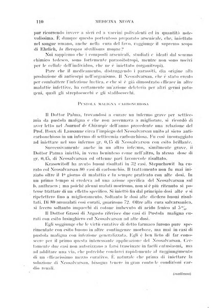 Medicina nuova periodico settimanale di scienze mediche, giurisprudenza sanitaria, medicina sociale e interessi delle classi sanitarie