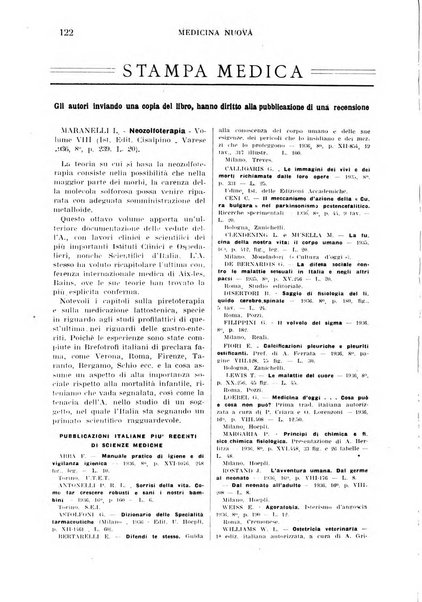 Medicina nuova periodico settimanale di scienze mediche, giurisprudenza sanitaria, medicina sociale e interessi delle classi sanitarie