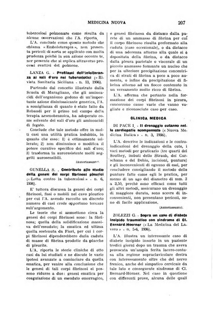 Medicina nuova periodico settimanale di scienze mediche, giurisprudenza sanitaria, medicina sociale e interessi delle classi sanitarie