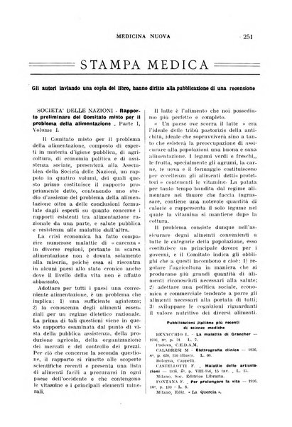 Medicina nuova periodico settimanale di scienze mediche, giurisprudenza sanitaria, medicina sociale e interessi delle classi sanitarie