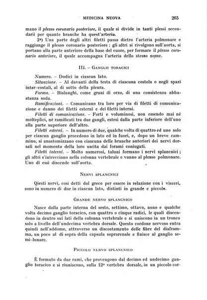 Medicina nuova periodico settimanale di scienze mediche, giurisprudenza sanitaria, medicina sociale e interessi delle classi sanitarie