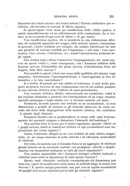 Medicina nuova periodico settimanale di scienze mediche, giurisprudenza sanitaria, medicina sociale e interessi delle classi sanitarie