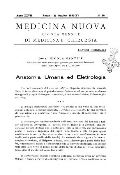 Medicina nuova periodico settimanale di scienze mediche, giurisprudenza sanitaria, medicina sociale e interessi delle classi sanitarie