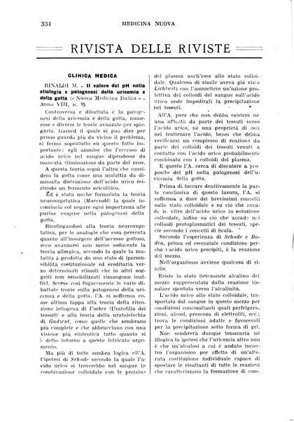 Medicina nuova periodico settimanale di scienze mediche, giurisprudenza sanitaria, medicina sociale e interessi delle classi sanitarie