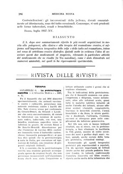 Medicina nuova periodico settimanale di scienze mediche, giurisprudenza sanitaria, medicina sociale e interessi delle classi sanitarie