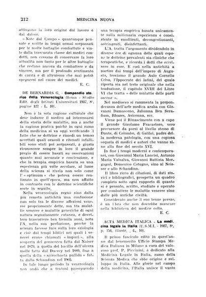 Medicina nuova periodico settimanale di scienze mediche, giurisprudenza sanitaria, medicina sociale e interessi delle classi sanitarie