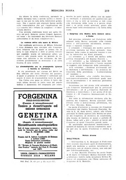 Medicina nuova periodico settimanale di scienze mediche, giurisprudenza sanitaria, medicina sociale e interessi delle classi sanitarie