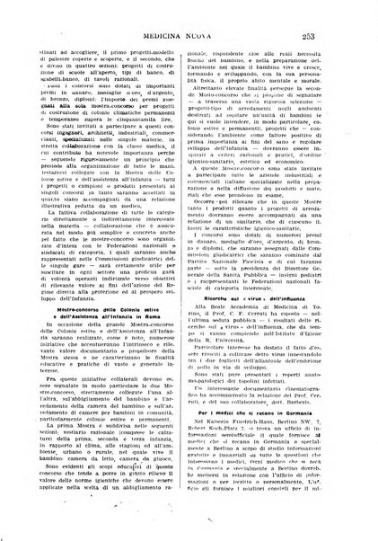 Medicina nuova periodico settimanale di scienze mediche, giurisprudenza sanitaria, medicina sociale e interessi delle classi sanitarie