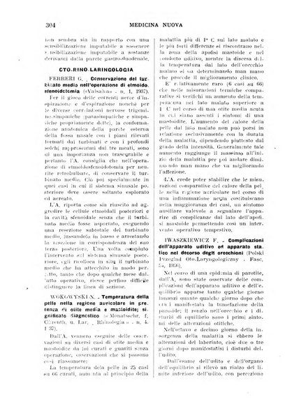 Medicina nuova periodico settimanale di scienze mediche, giurisprudenza sanitaria, medicina sociale e interessi delle classi sanitarie