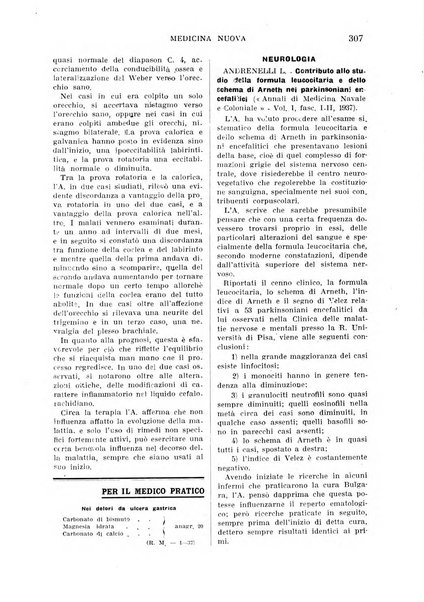 Medicina nuova periodico settimanale di scienze mediche, giurisprudenza sanitaria, medicina sociale e interessi delle classi sanitarie