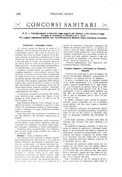 Medicina nuova periodico settimanale di scienze mediche, giurisprudenza sanitaria, medicina sociale e interessi delle classi sanitarie