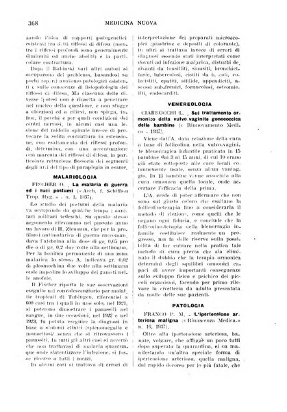 Medicina nuova periodico settimanale di scienze mediche, giurisprudenza sanitaria, medicina sociale e interessi delle classi sanitarie