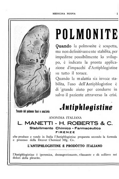 Medicina nuova periodico settimanale di scienze mediche, giurisprudenza sanitaria, medicina sociale e interessi delle classi sanitarie