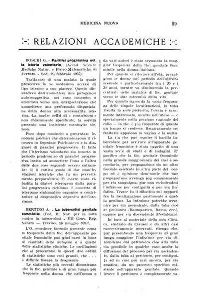 Medicina nuova periodico settimanale di scienze mediche, giurisprudenza sanitaria, medicina sociale e interessi delle classi sanitarie