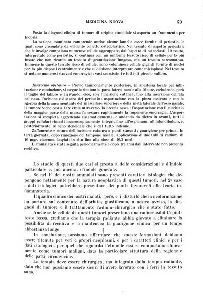 Medicina nuova periodico settimanale di scienze mediche, giurisprudenza sanitaria, medicina sociale e interessi delle classi sanitarie