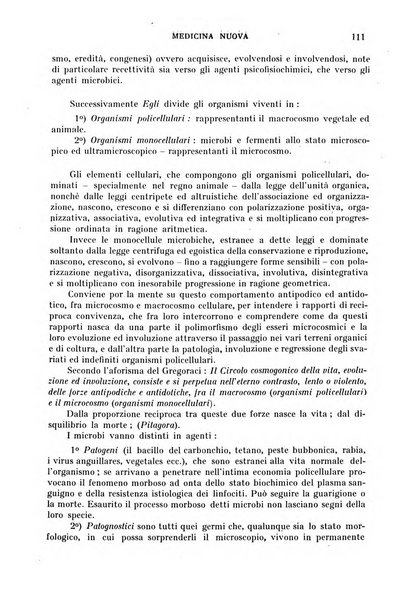 Medicina nuova periodico settimanale di scienze mediche, giurisprudenza sanitaria, medicina sociale e interessi delle classi sanitarie