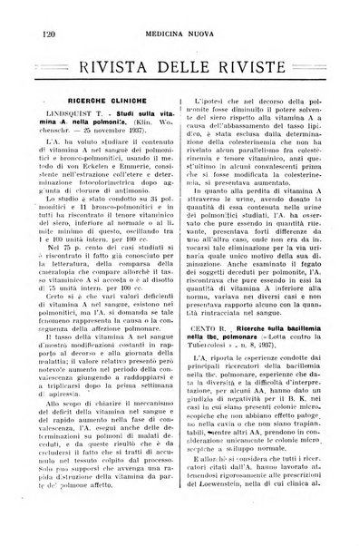 Medicina nuova periodico settimanale di scienze mediche, giurisprudenza sanitaria, medicina sociale e interessi delle classi sanitarie