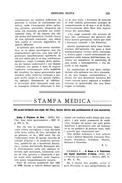 Medicina nuova periodico settimanale di scienze mediche, giurisprudenza sanitaria, medicina sociale e interessi delle classi sanitarie