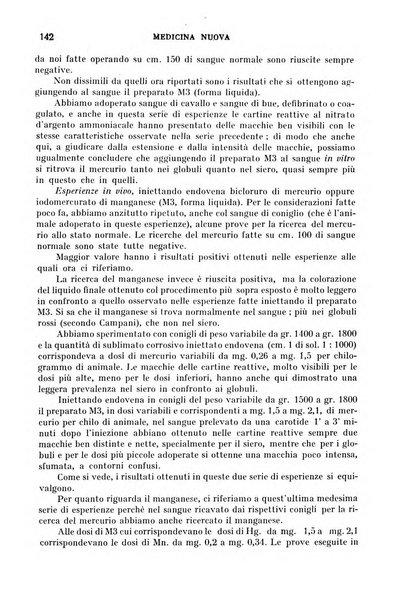 Medicina nuova periodico settimanale di scienze mediche, giurisprudenza sanitaria, medicina sociale e interessi delle classi sanitarie