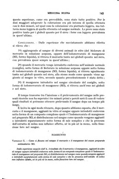 Medicina nuova periodico settimanale di scienze mediche, giurisprudenza sanitaria, medicina sociale e interessi delle classi sanitarie