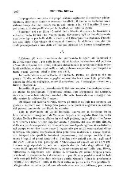 Medicina nuova periodico settimanale di scienze mediche, giurisprudenza sanitaria, medicina sociale e interessi delle classi sanitarie