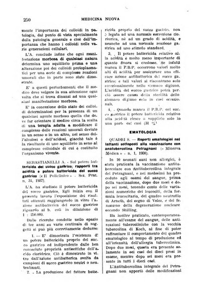 Medicina nuova periodico settimanale di scienze mediche, giurisprudenza sanitaria, medicina sociale e interessi delle classi sanitarie