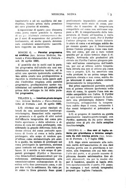 Medicina nuova periodico settimanale di scienze mediche, giurisprudenza sanitaria, medicina sociale e interessi delle classi sanitarie