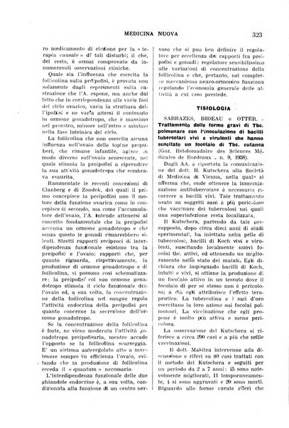 Medicina nuova periodico settimanale di scienze mediche, giurisprudenza sanitaria, medicina sociale e interessi delle classi sanitarie