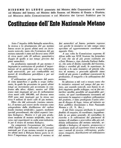 Il metano bollettino mensile di studi e d'informazioni edito