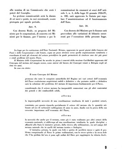 Il metano bollettino mensile di studi e d'informazioni edito