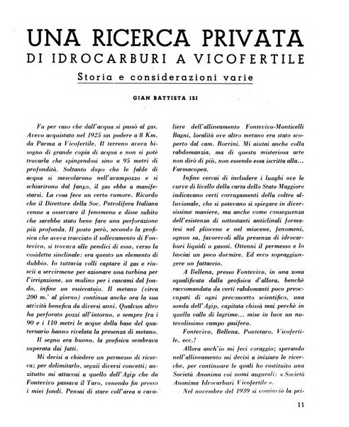 Il metano bollettino mensile di studi e d'informazioni edito