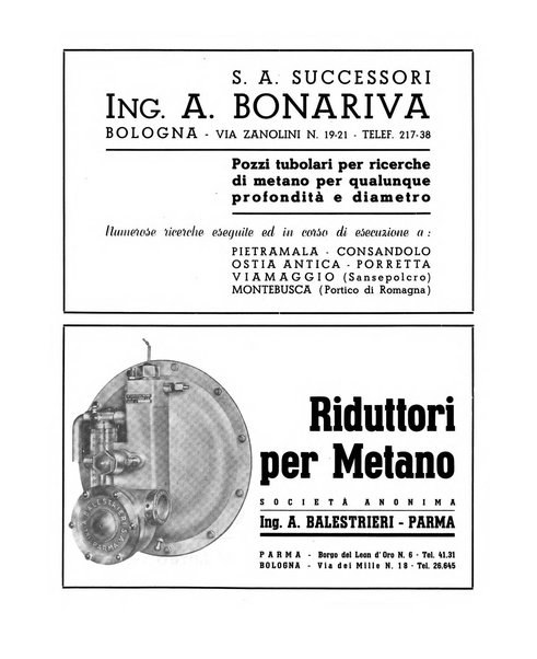 Il metano bollettino mensile di studi e d'informazioni edito