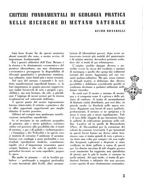 Il metano bollettino mensile di studi e d'informazioni edito