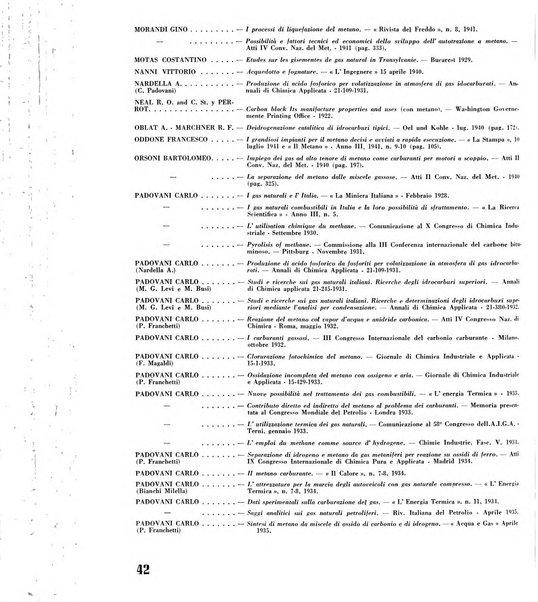 Il metano bollettino mensile di studi e d'informazioni edito