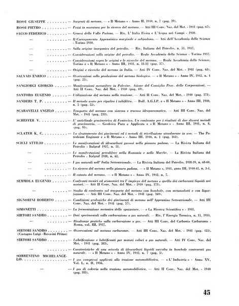 Il metano bollettino mensile di studi e d'informazioni edito