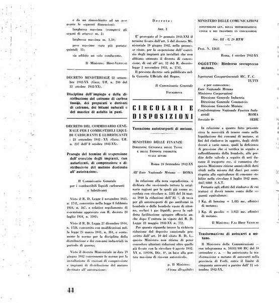 Il metano bollettino mensile di studi e d'informazioni edito