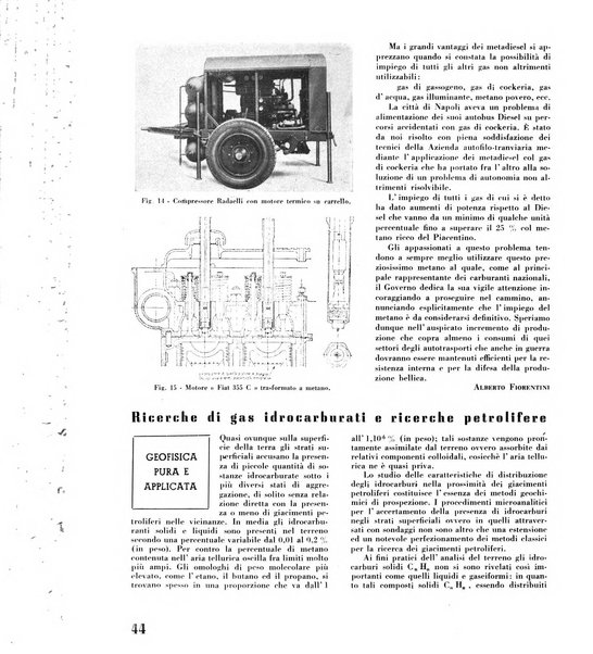 Il metano bollettino mensile di studi e d'informazioni edito