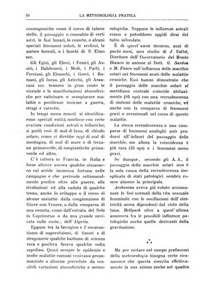 La meteorologia pratica rivista di meteorologia agraria, igienica, aeronautica