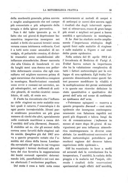 La meteorologia pratica rivista di meteorologia agraria, igienica, aeronautica